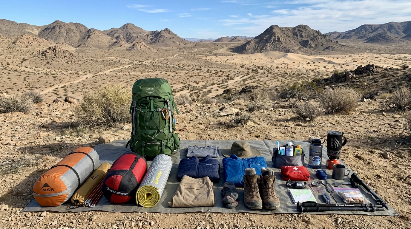 Complete camping gear checklist
